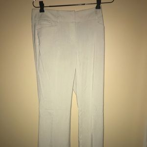 Tan straight leg dress pant
